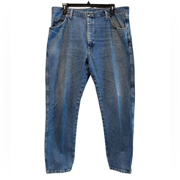 Wrangler Vintage Red Tag Jeans Relaxed Fit Heavyweight Denim Men’s Size 42x32 - Picture 1 of 10